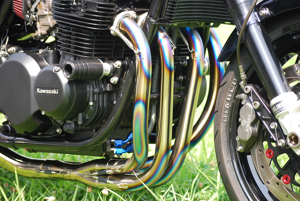 Bagus! motor cycle | KAWASAKI ZEPHYR 750 Full titanium muffler