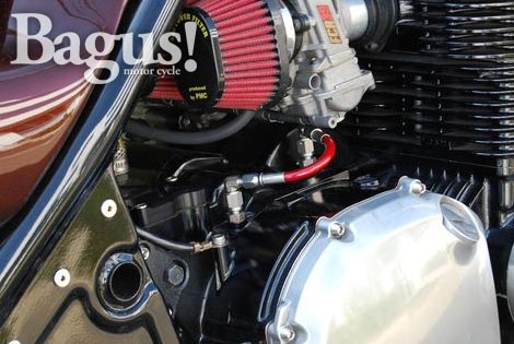 KAWASAKI ZEPHYR 1100 クランクケース オイルラインキット