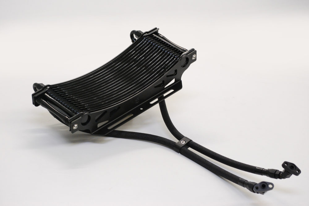 Bagus!オイルクーラーキットゼファー750用ALLブラック