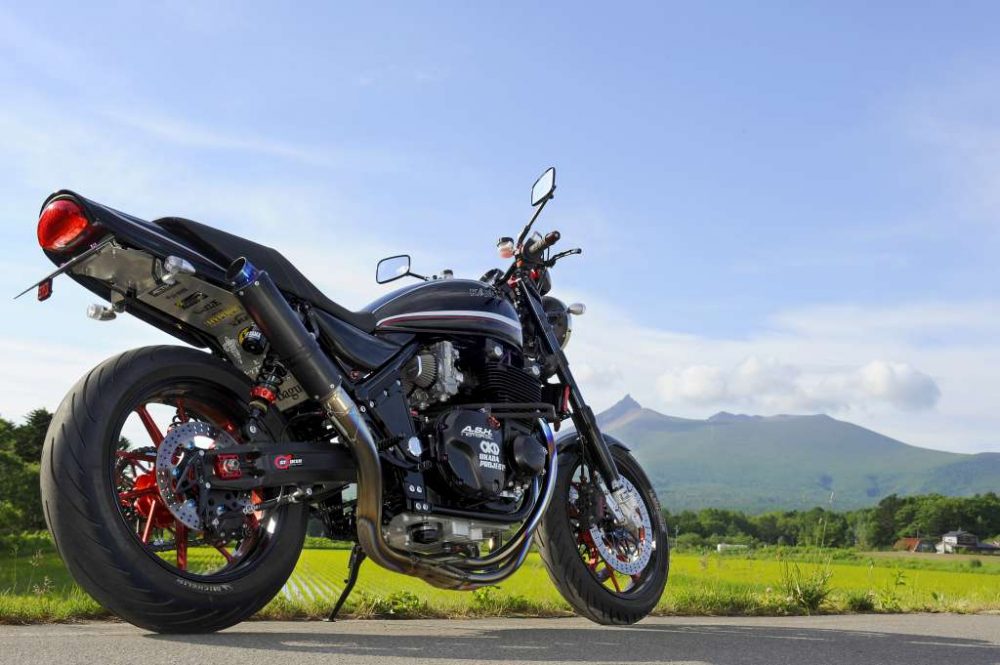 Bagus!フェンダーレス装着しゃぼん玉さんデモ車輌