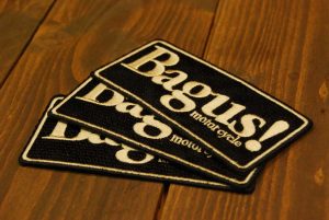 Bagus!ワッペン入荷!