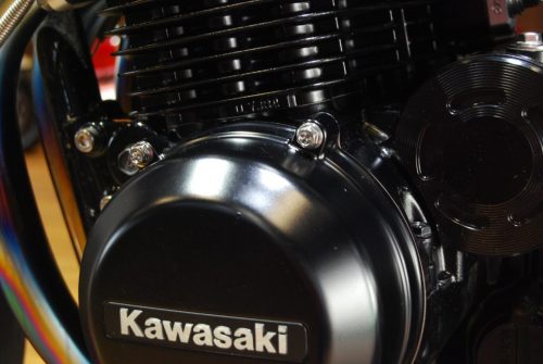 KAWASAKI ZEPHYR750/ZEPHYR1100 Bagus!エンジンカバー用チタンボルトセット