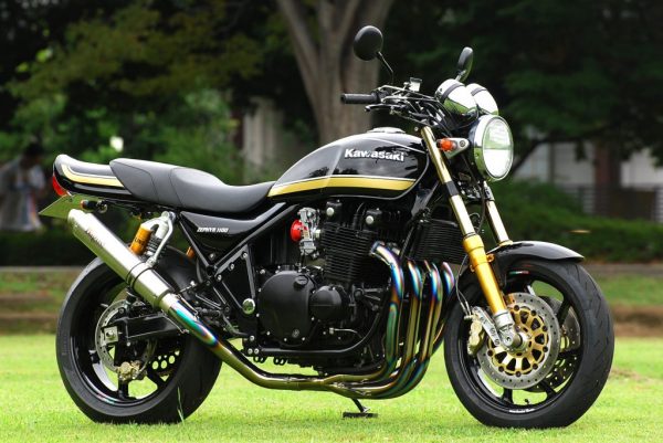 ゼファー１１００チタンフルエキ“バグ管”