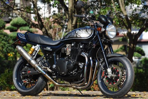 KAWASAKI ZEPHYR1100 Bagus! フルチタンエキゾースト“バグ管”
