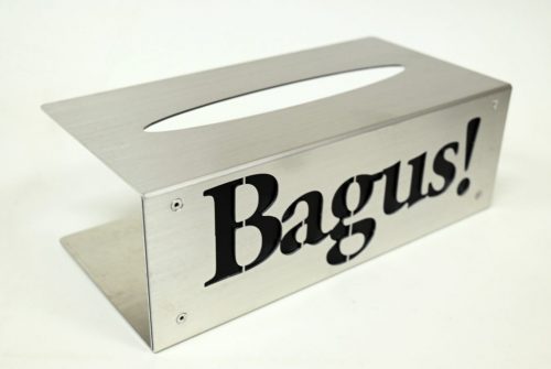 Bagus!ロゴ入りティッシュケース