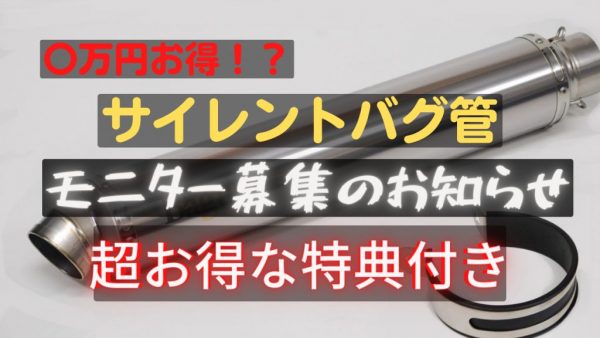 【動画】見逃し厳禁！？ モニター募集＆超お得な特典とは？