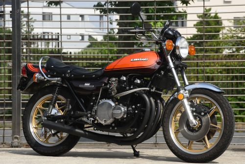 KAWASAKI Z1B レストア履歴あり