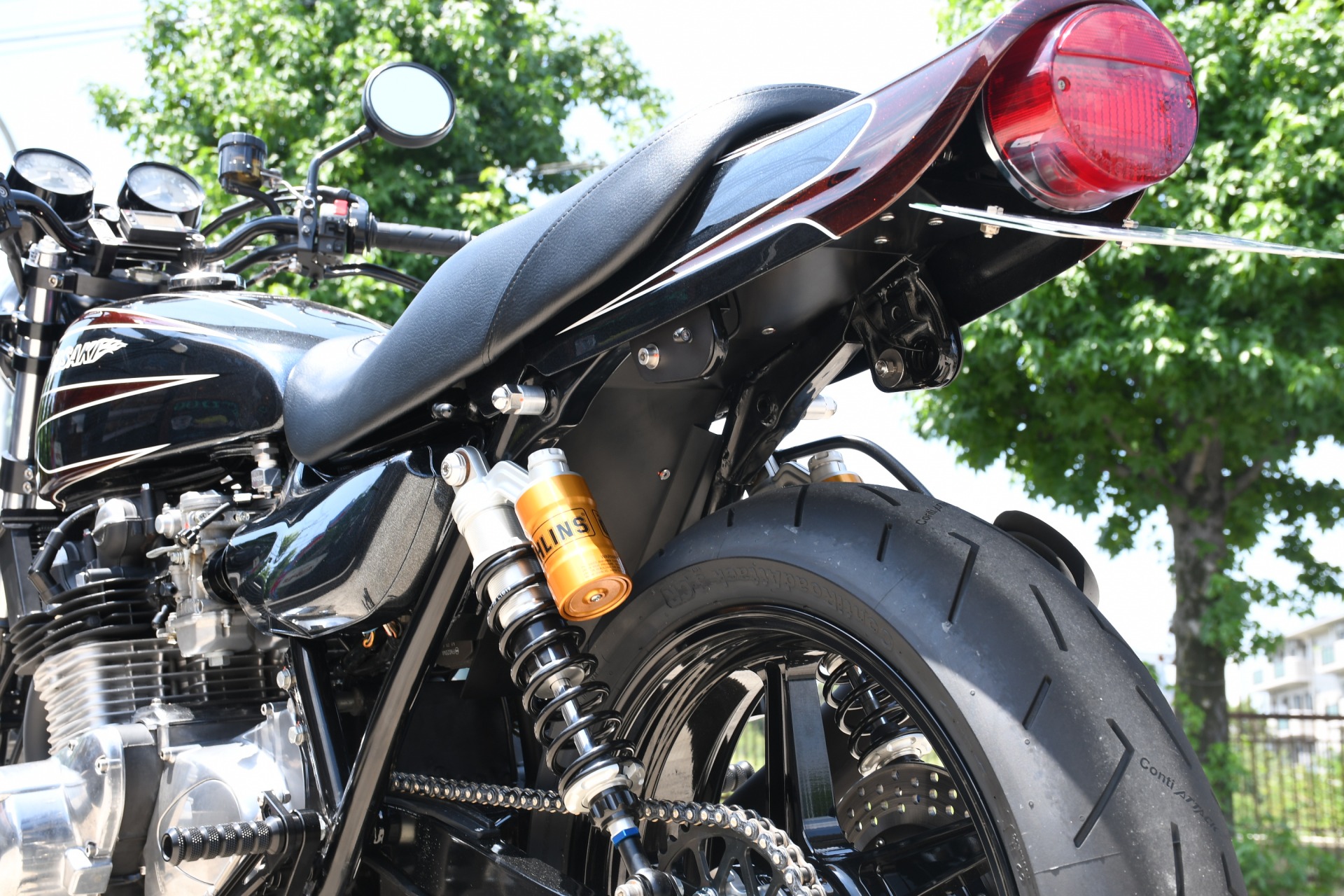 KAWASAKI Z1/Z2 一体式フェンダーレスキット Bagus! アルミ製