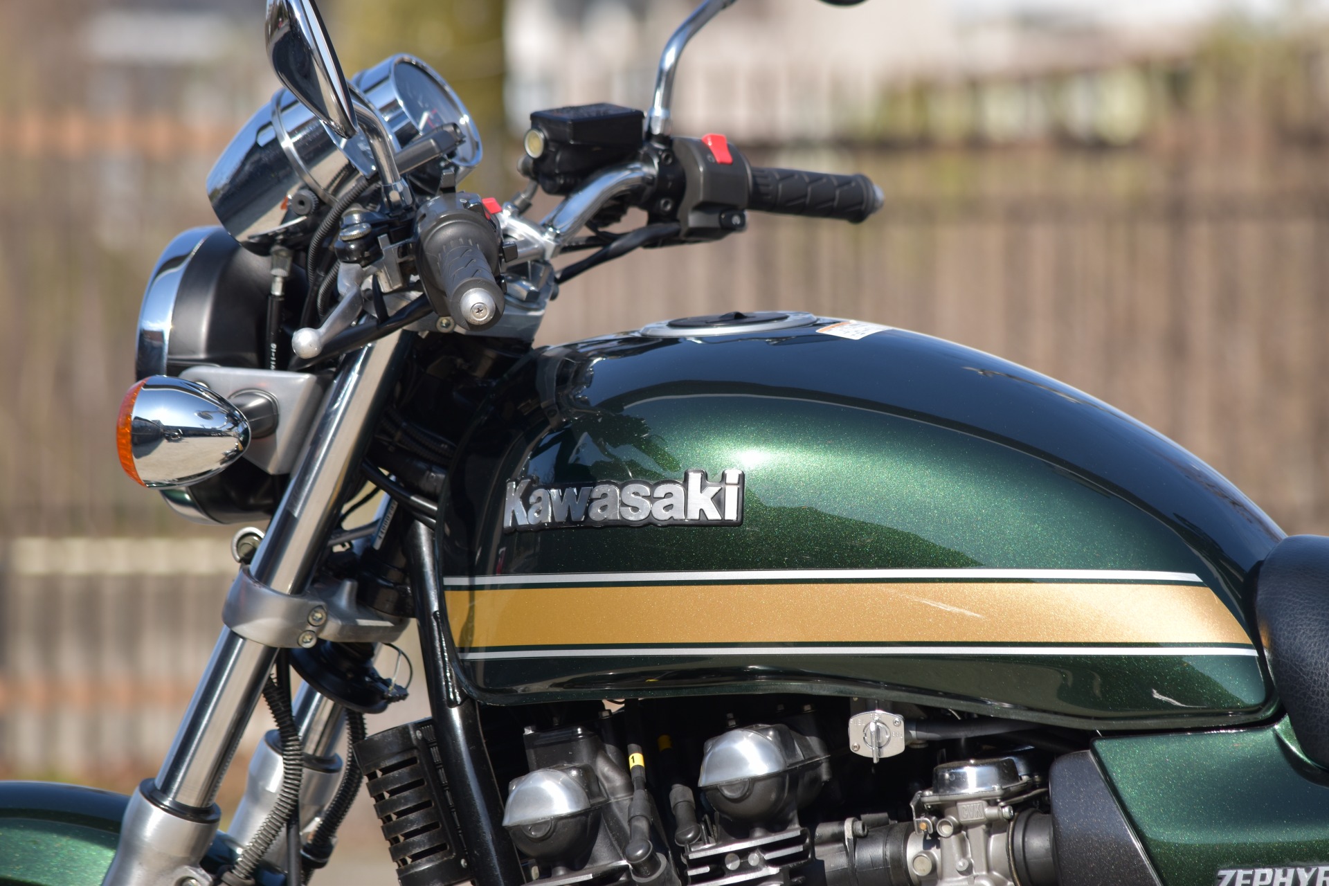 Kawasaki ZEPHYR 750 ファイナル　カウルセット グリーン KAWASAKI ZEPHYR750 裏ファイナル - Bagus! motor cycle