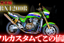 【動画】レアパーツ多数のZRX1200R